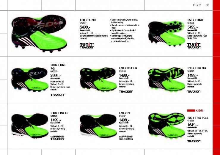 leták Adidas leták fotbal strana 1 leták Adidas leták fotbal strana 1
