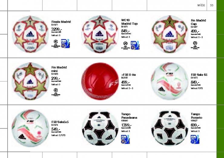 leták Adidas leták fotbal strana 1 leták Adidas leták fotbal strana 1
