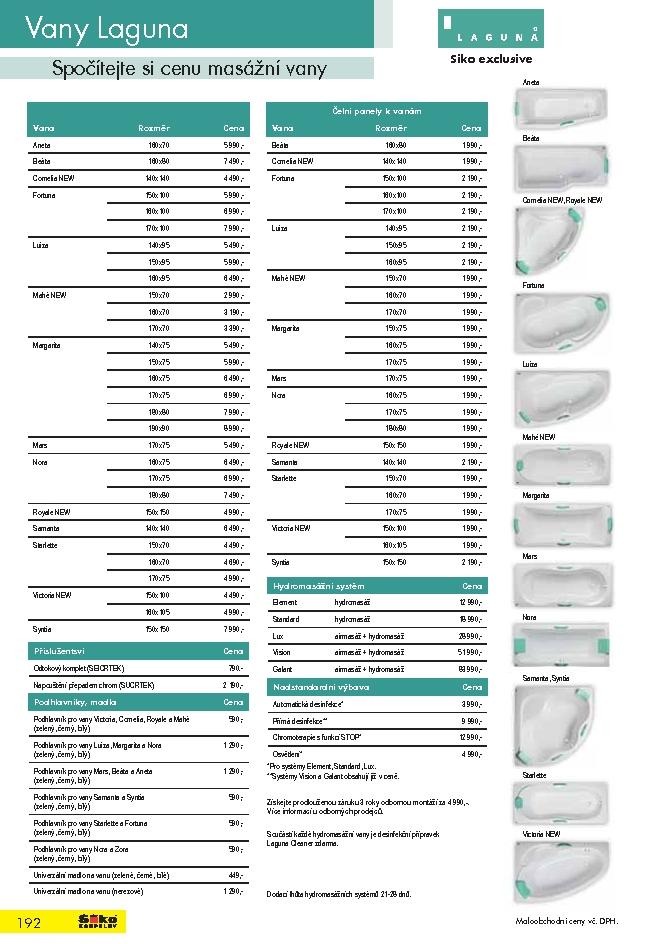 leták Siko koupelny katalog 3. část strana 1 leták Siko koupelny katalog 3. část strana 1