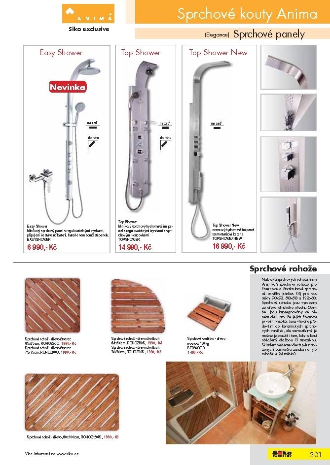 leták Siko koupelny katalog 3. část strana 1 leták Siko koupelny katalog 3. část strana 1