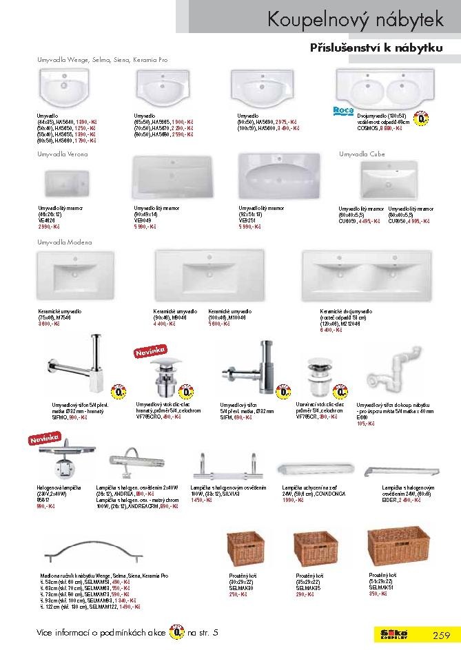 leták Siko koupelny katalog 3. část strana 1 leták Siko koupelny katalog 3. část strana 1
