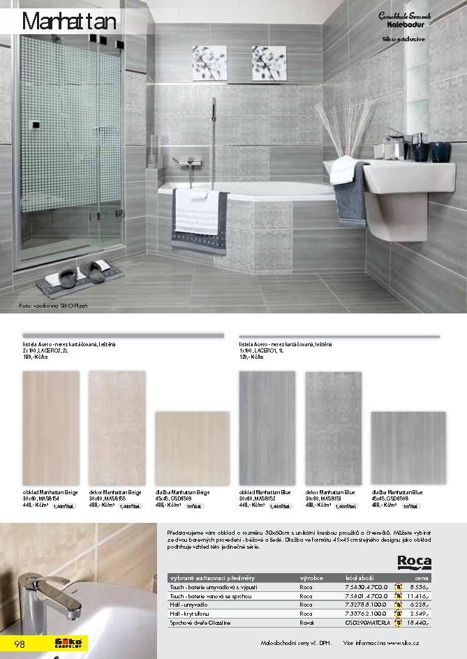 leták Siko koupelny katalog 2. část strana 1 leták Siko koupelny katalog 2. část strana 1
