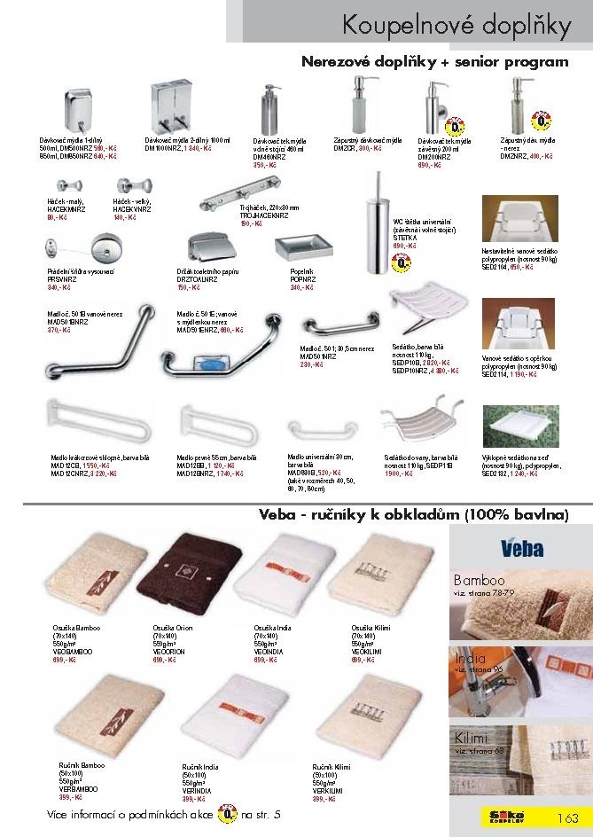 leták Siko koupelny katalog 2. část strana 1 leták Siko koupelny katalog 2. část strana 1