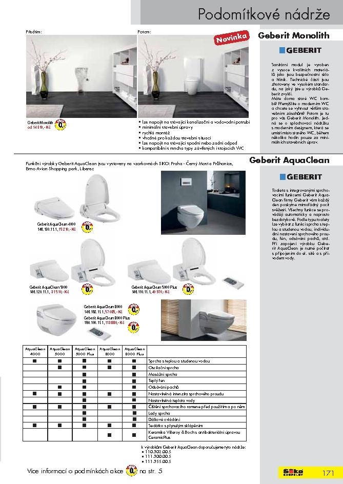leták Siko koupelny katalog 2. část strana 1 leták Siko koupelny katalog 2. část strana 1