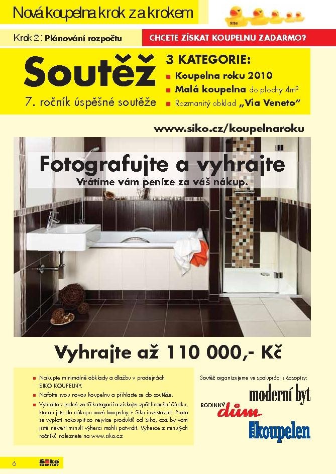 leták Siko koupelny katalog 1. část strana 1 leták Siko koupelny katalog 1. část strana 1