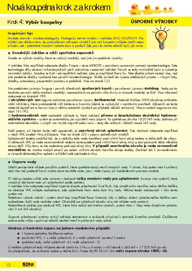 leták Siko koupelny katalog 1. část strana 1 leták Siko koupelny katalog 1. část strana 1