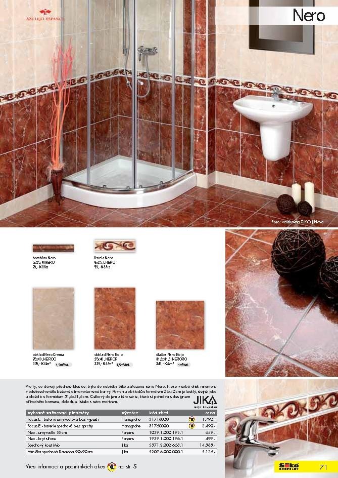 leták Siko koupelny katalog 1. část strana 1 leták Siko koupelny katalog 1. část strana 1