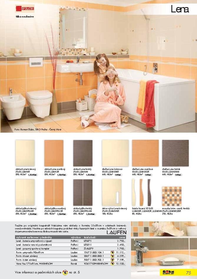 leták Siko koupelny katalog 1. část strana 1 leták Siko koupelny katalog 1. část strana 1