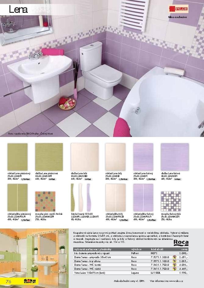 leták Siko koupelny katalog 1. část strana 1 leták Siko koupelny katalog 1. část strana 1