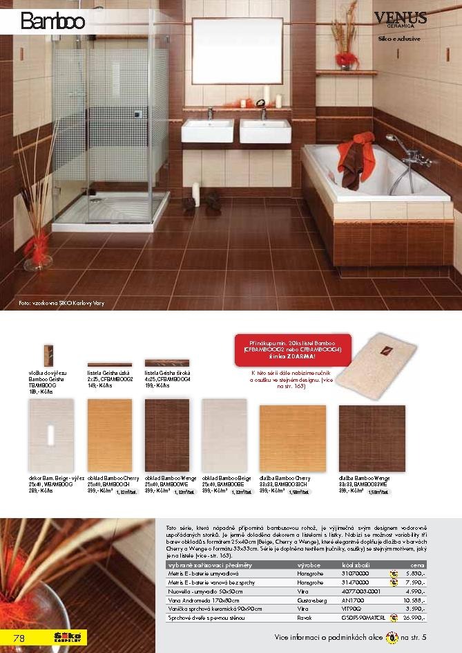 leták Siko koupelny katalog 1. část strana 1 leták Siko koupelny katalog 1. část strana 1