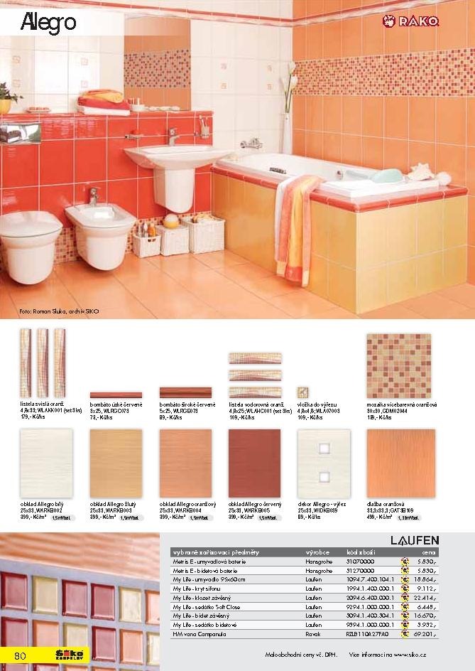 leták Siko koupelny katalog 1. část strana 1 leták Siko koupelny katalog 1. část strana 1