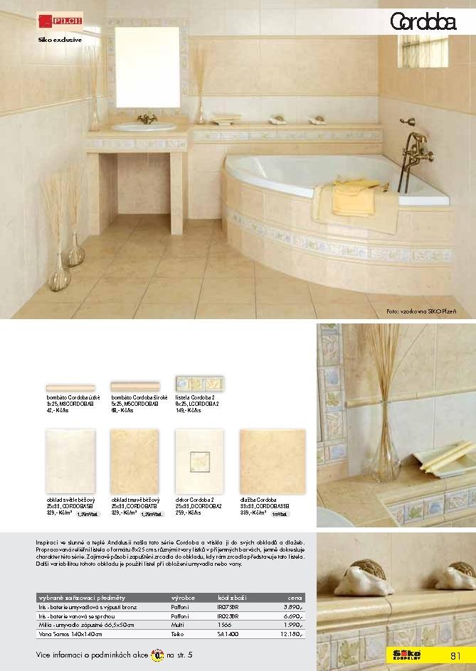 leták Siko koupelny katalog 1. část strana 1 leták Siko koupelny katalog 1. část strana 1