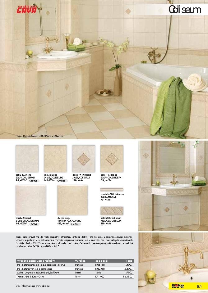 leták Siko koupelny katalog 1. část strana 1 leták Siko koupelny katalog 1. část strana 1
