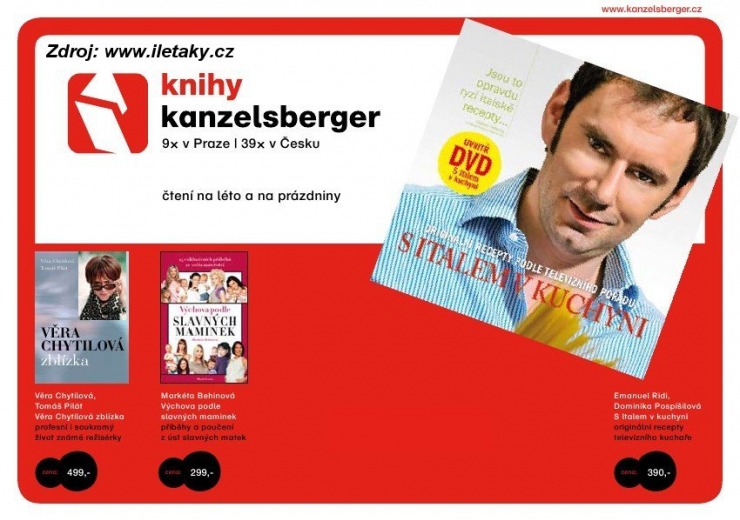 leták Knihy Kanzelsberger strana 1 leták Knihy Kanzelsberger strana 1