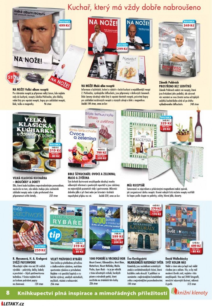 leták Knižní klenoty strana 1 leták Knižní klenoty strana 1