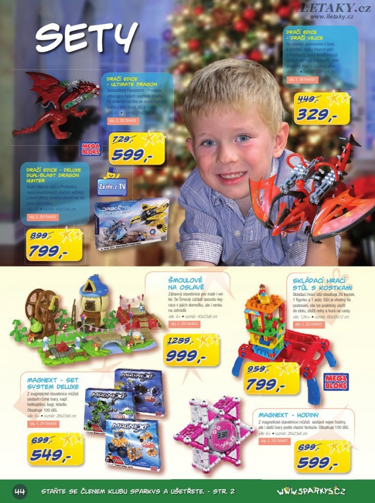 leták Sparkys strana 1 leták Sparkys strana 1
