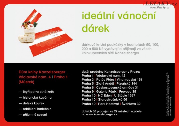 leták Knihy Kanzelsberger strana 1 leták Knihy Kanzelsberger strana 1