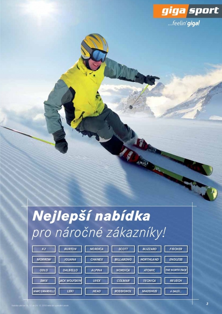leták Gigasport aktuální leták strana 1 leták Gigasport aktuální leták strana 1