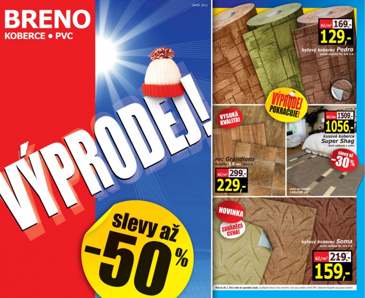leták Breno koberce strana 1 leták Breno koberce strana 1