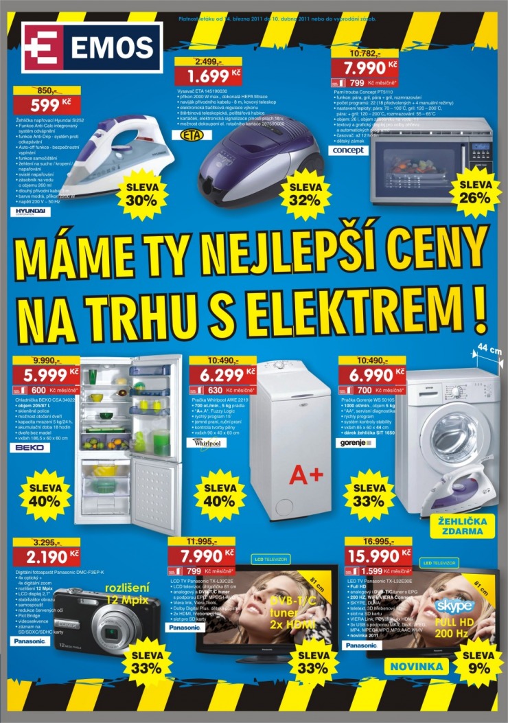 leták Emos strana 1 leták Emos strana 1