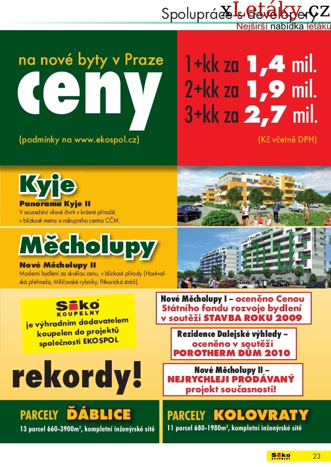 leták Siko koupelny leták - 1.část strana 1 leták Siko koupelny leták - 1.část strana 1