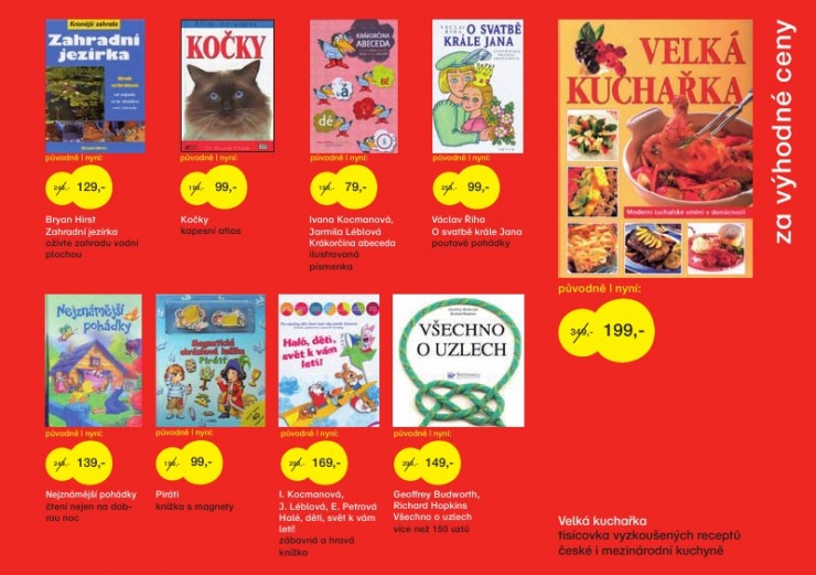 leták Knihy Kanzelsberger strana 1