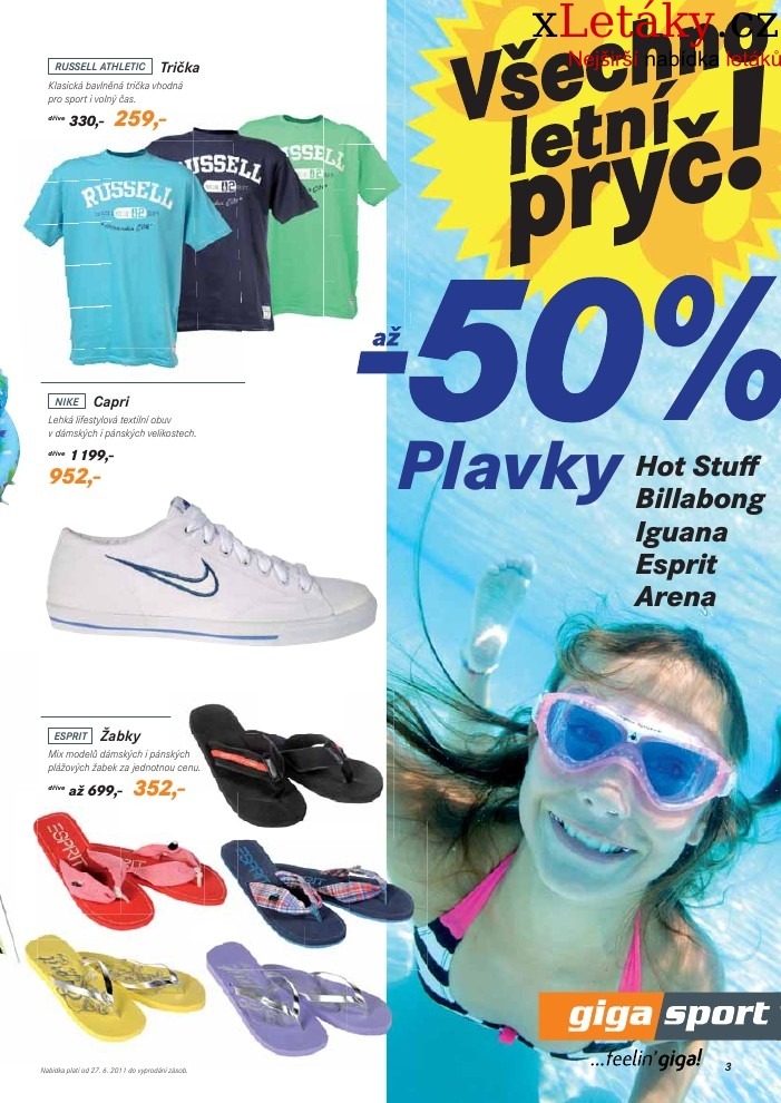 leták Gigasport leták strana 1 leták Gigasport leták strana 1