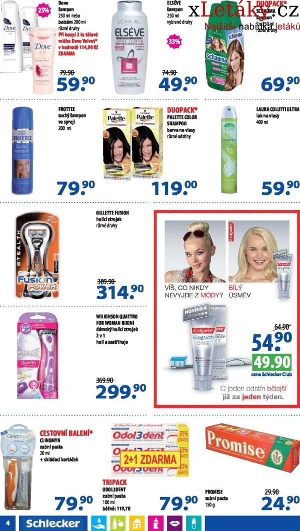 leták Schlecker leták strana 1 leták Schlecker leták strana 1