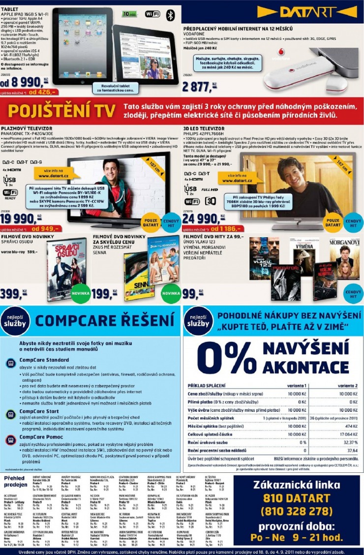 leták Datart strana 1 leták Datart strana 1