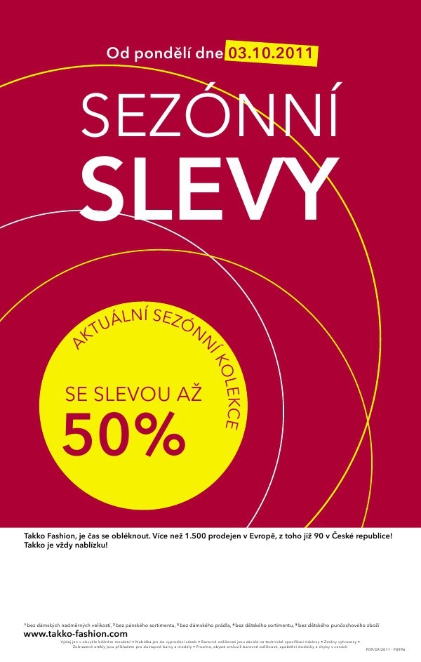 leták Takko fashion strana 1