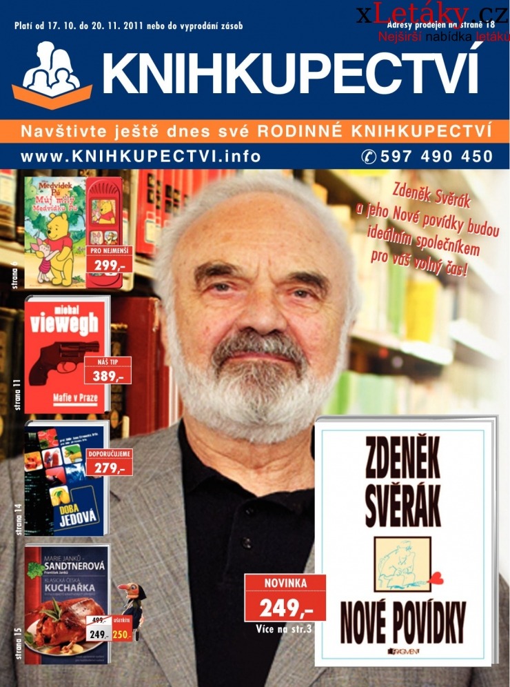 leták Rodinné knihkupectví leták strana 1 leták Rodinné knihkupectví leták strana 1