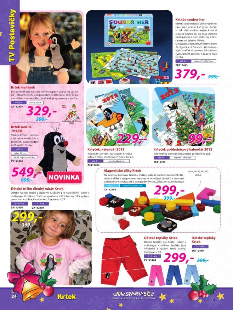 leták Sparkys strana 1 leták Sparkys strana 1