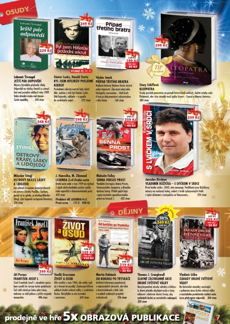 leták Knižní klenoty strana 1 leták Knižní klenoty strana 1
