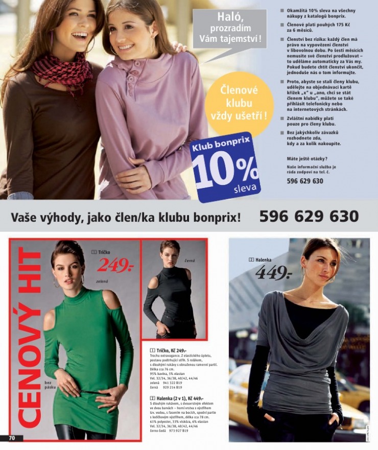 leták Bonprix strana 1 leták Bonprix strana 1