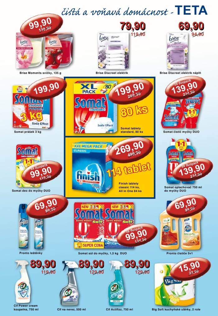 leták TETA drogerie strana 1 leták TETA drogerie strana 1