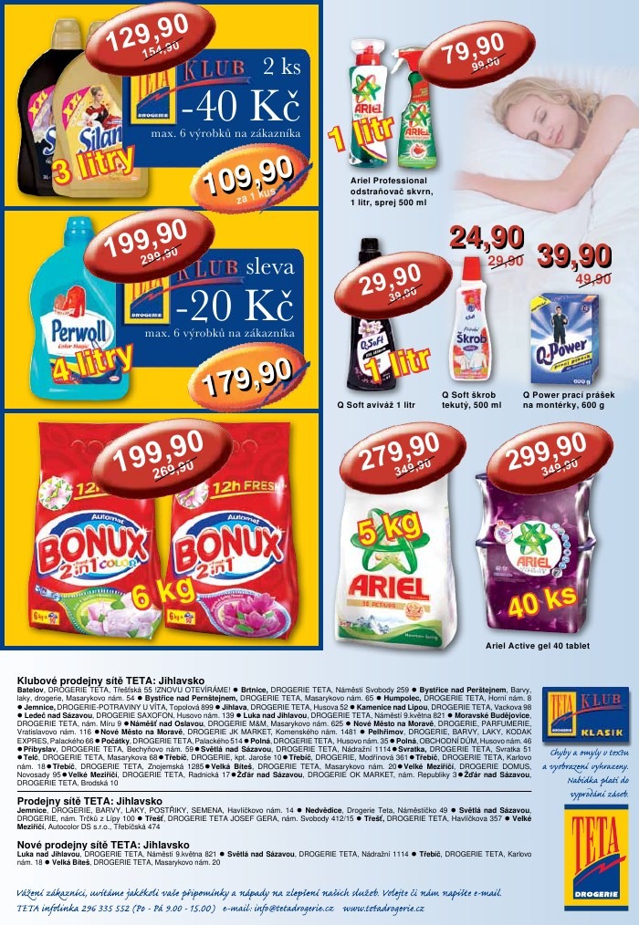 leták TETA drogerie strana 1 leták TETA drogerie strana 1