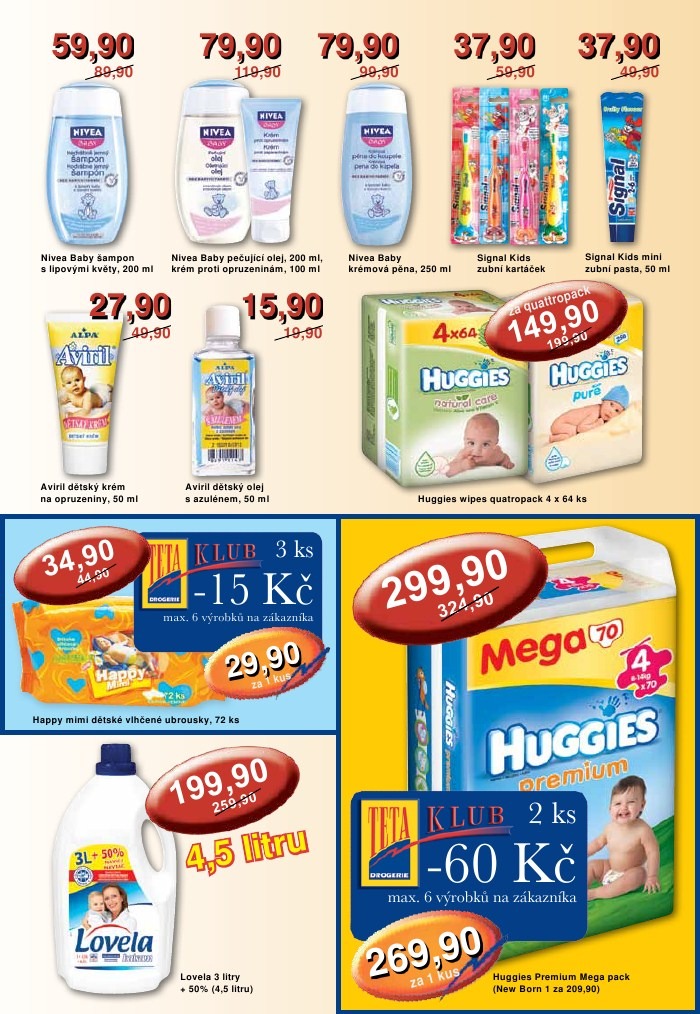 leták TETA drogerie strana 1 leták TETA drogerie strana 1