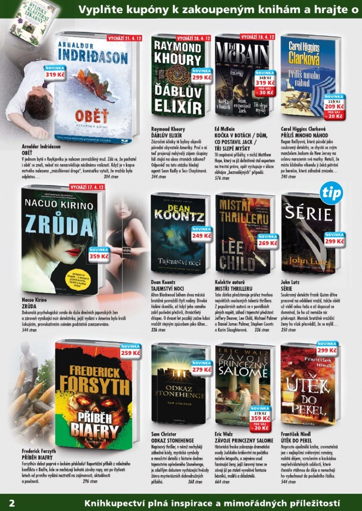 leták Knižní klenoty strana 1 leták Knižní klenoty strana 1