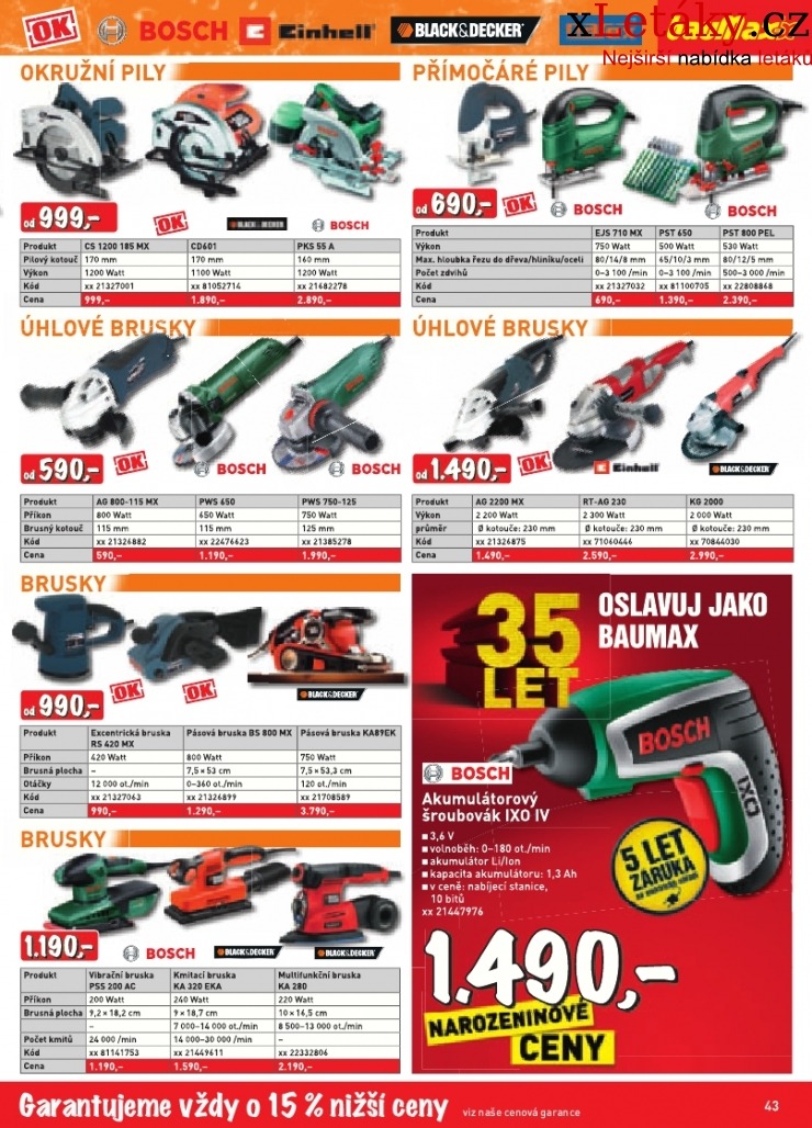 leták Baumax aktuální leták strana 1 leták Baumax aktuální leták strana 1