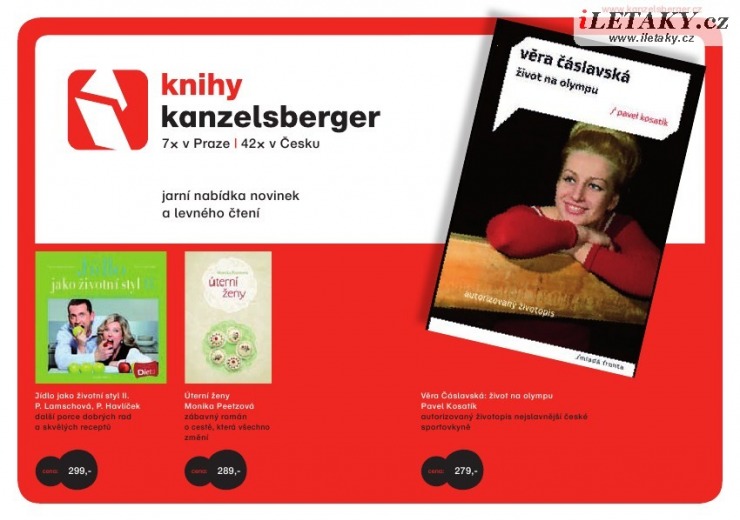 leták Knihy Kanzelsberger strana 1 leták Knihy Kanzelsberger strana 1