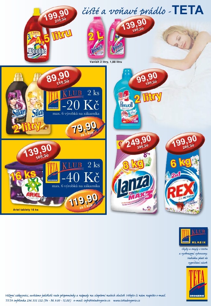 leták TETA drogerie strana 1 leták TETA drogerie strana 1