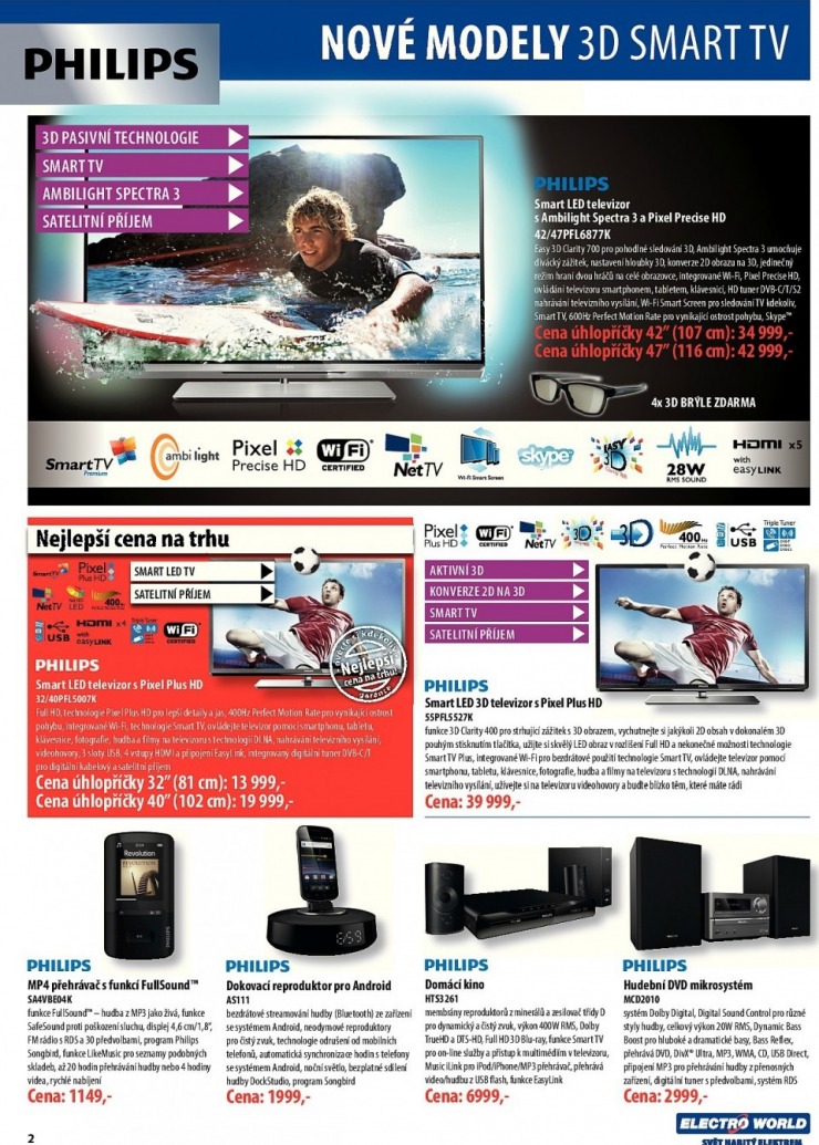 leták Electro World strana 1 leták Electro World strana 1