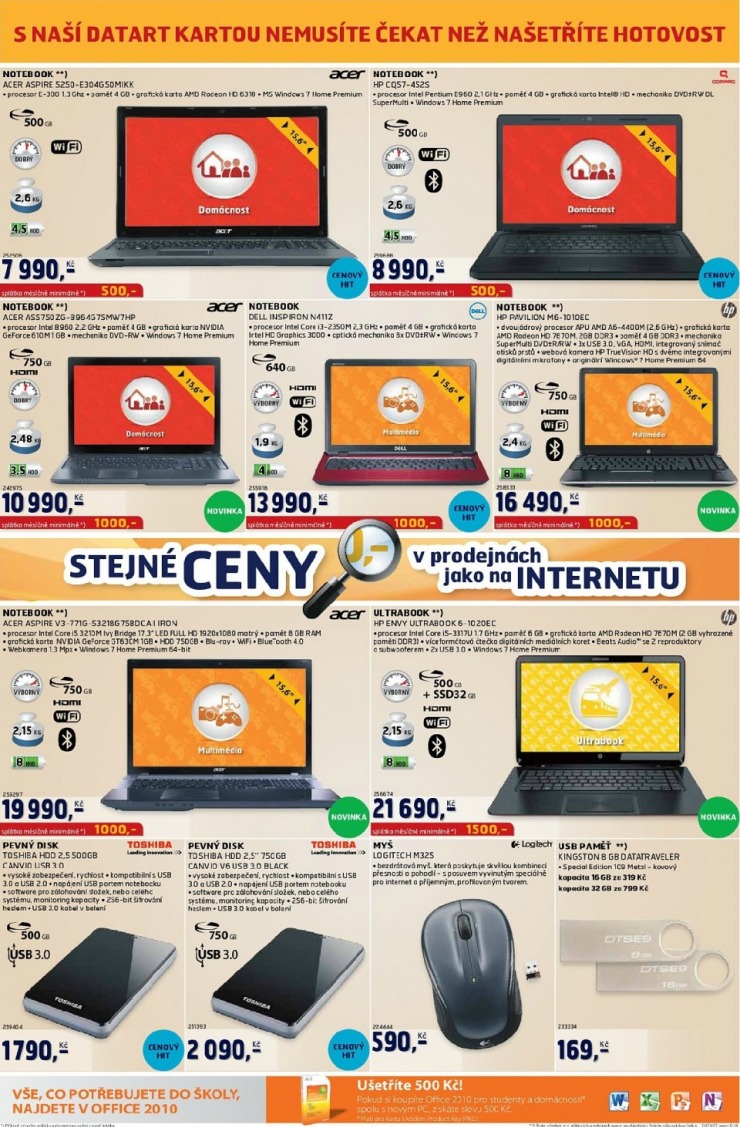 leták Datart strana 1 leták Datart strana 1