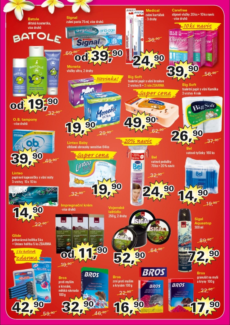 leták Jasmín drogerie strana 1 leták Jasmín drogerie strana 1