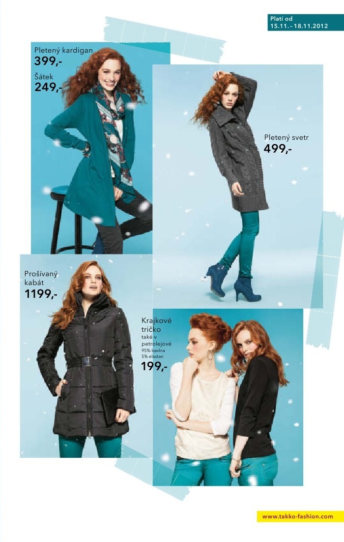 leták Takko fashion strana 1 leták Takko fashion strana 1