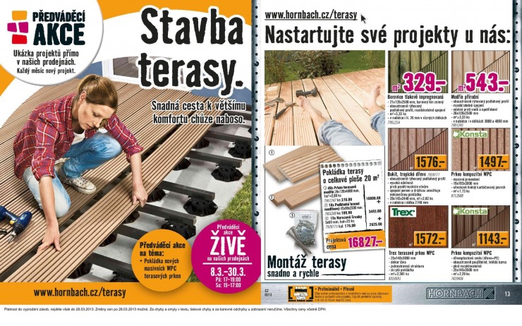leták Hornbach Aktuální leták od 1.3.2013 strana 1 leták Hornbach Aktuální leták od 1.3.2013 strana 1