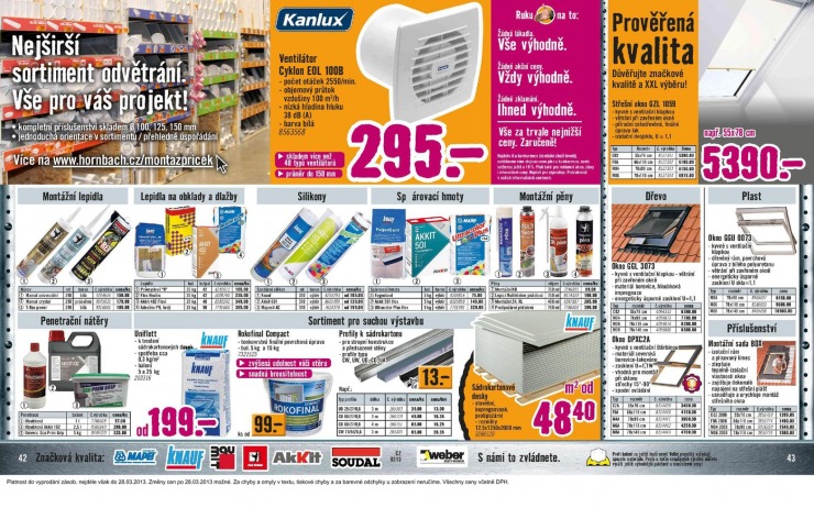 leták Hornbach Aktuální leták od 1.3.2013 strana 1 leták Hornbach Aktuální leták od 1.3.2013 strana 1