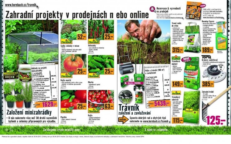 leták Hornbach Aktuální leták od 1.4.2013 strana 1 leták Hornbach Aktuální leták od 1.4.2013 strana 1