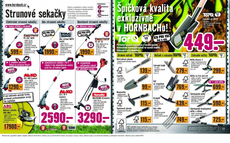 leták Hornbach Aktuální leták od 1.4.2013 strana 1 leták Hornbach Aktuální leták od 1.4.2013 strana 1