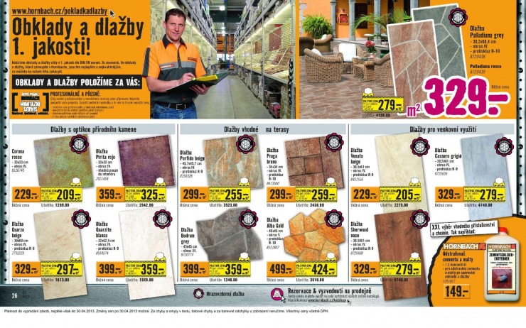 leták Hornbach Aktuální leták od 1.4.2013 strana 1 leták Hornbach Aktuální leták od 1.4.2013 strana 1